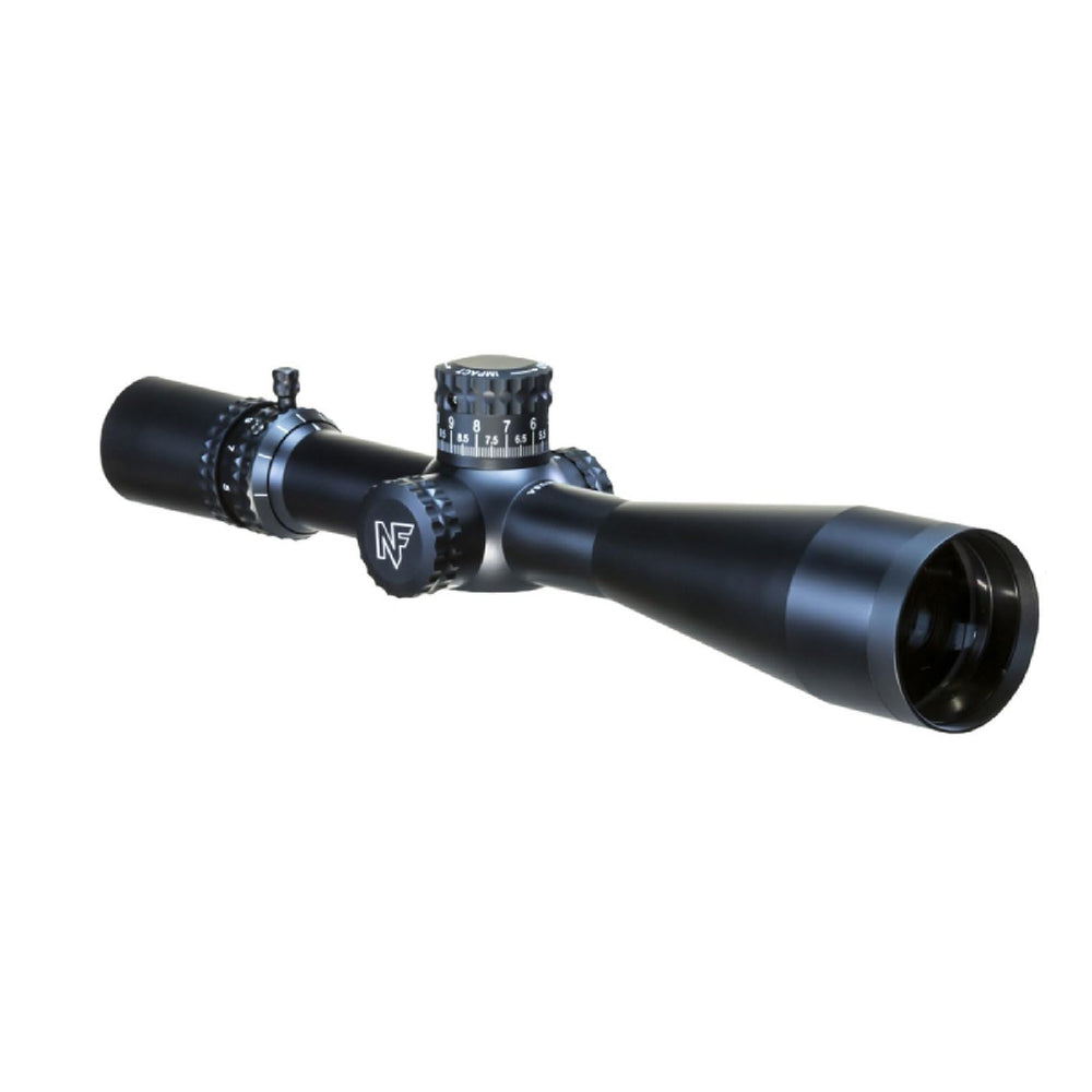 Nightforce ATACR 5-25x56mm F1 34mm tube showcases robust build for field durability.