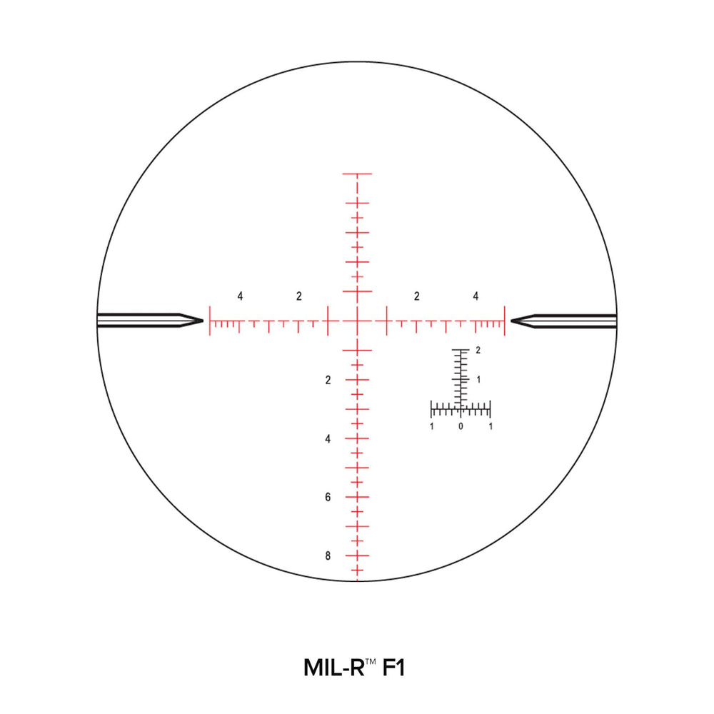 Nightforce ATACR 5-25x56mm F1 box accessories for field ready setup.