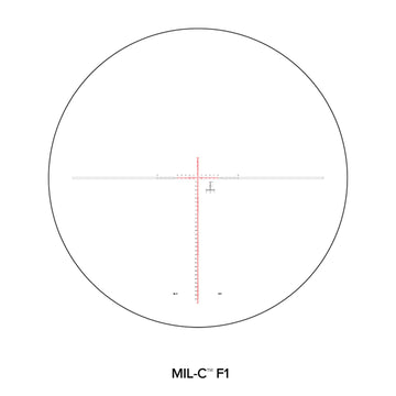 Nightforce ATACR MIL-C reticle compatibility supports precise aiming for versatile field use.