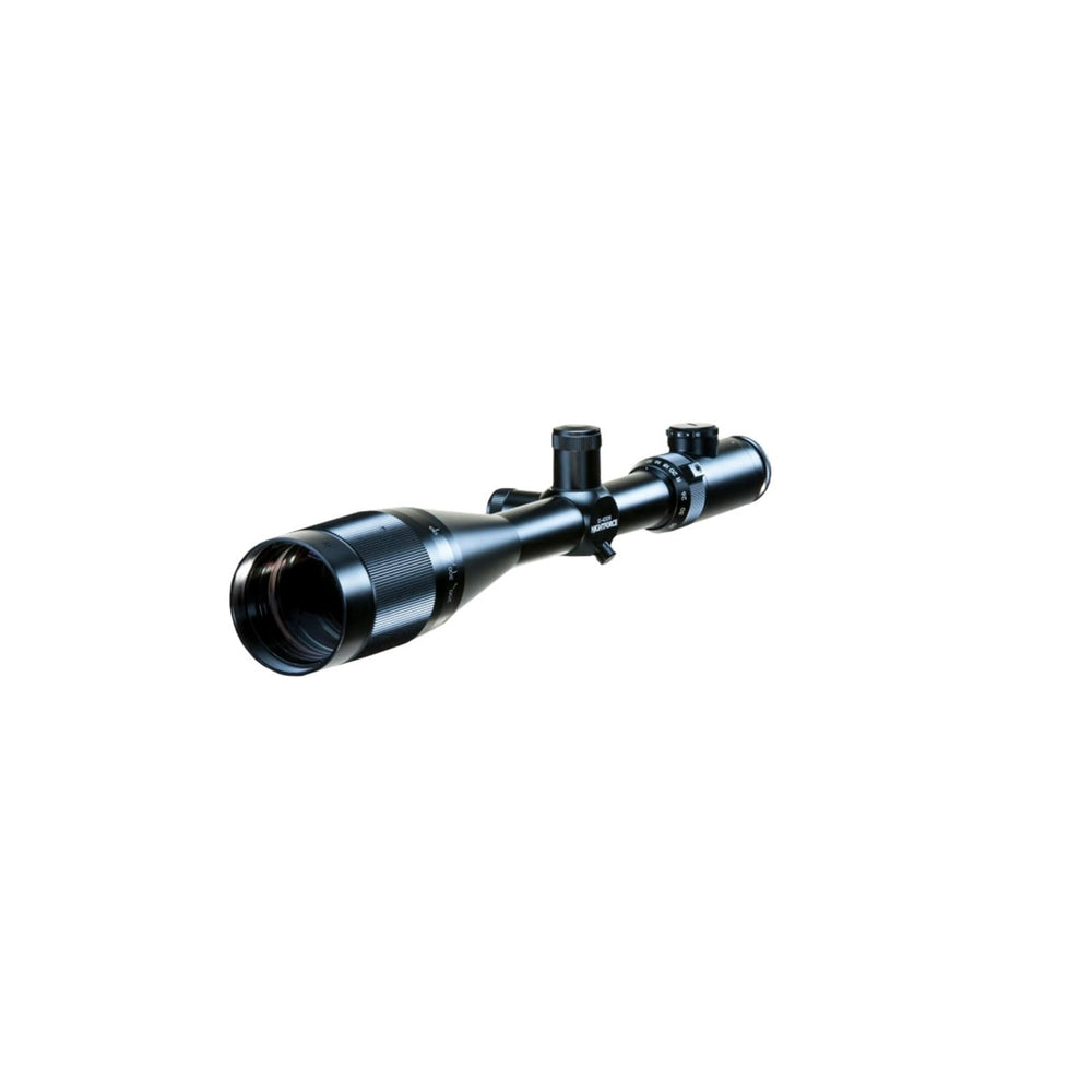 Nightforce parallax adjustment knob demonstrates reliable 25 yd to infinity setup.