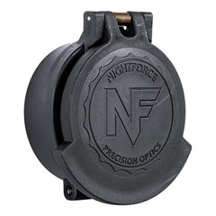 Nightforce eyepiece cap with clamp-on attachment protects the lens from dust