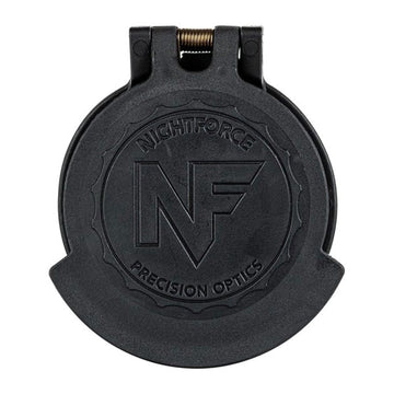 Nightforce eyepiece cap spring-loaded flip-up offers fast lens access