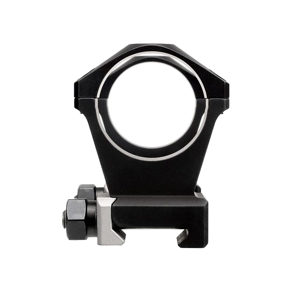 Nightforce Ultralite MagMount closeup shows titanium beta bolts and rugged construction