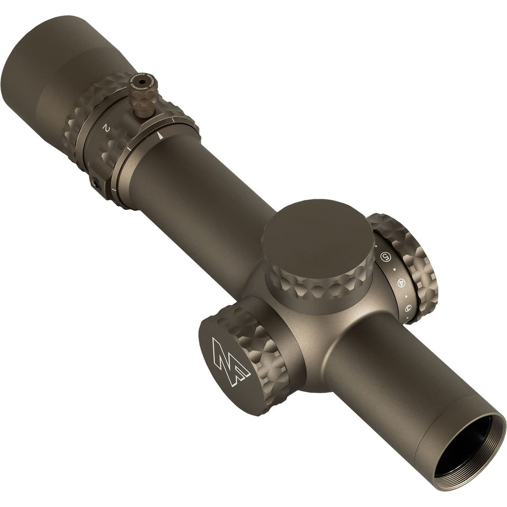 Nightforce NX8 with a 30mm tube offers a sturdy mounting platform for precision shooting.
