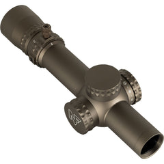 Nightforce NX8 with a 30mm tube offers a sturdy mounting platform for precision shooting.
