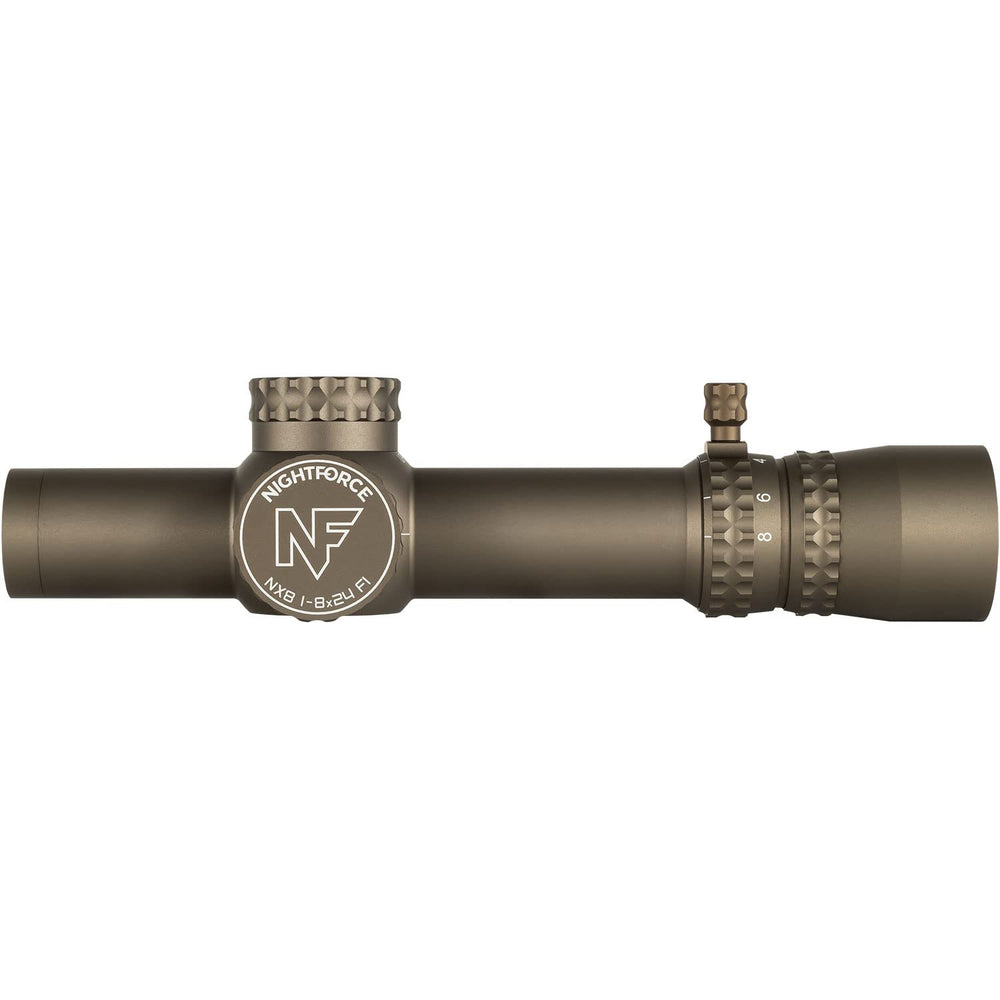 Nightforce NX8 waterproof and fogproof construction for all-weather hunting conditions.