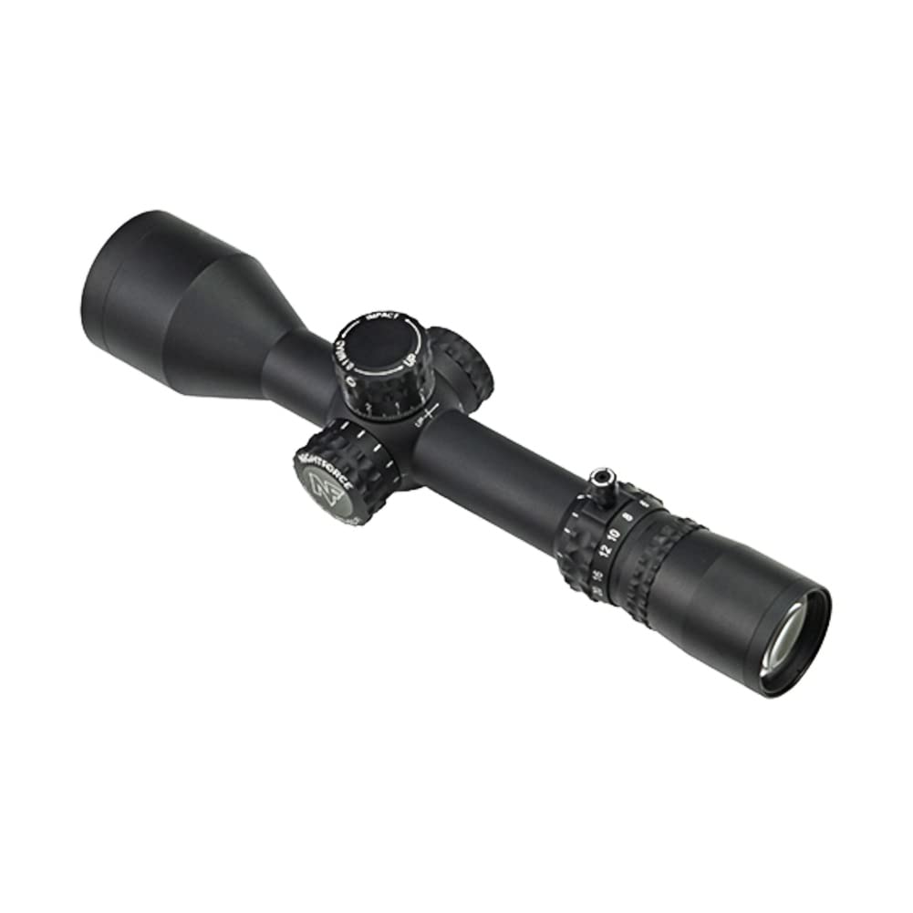 Nightforce NX8 scope with 2.5-20x50mm zoom range for versatile hunting engagements.