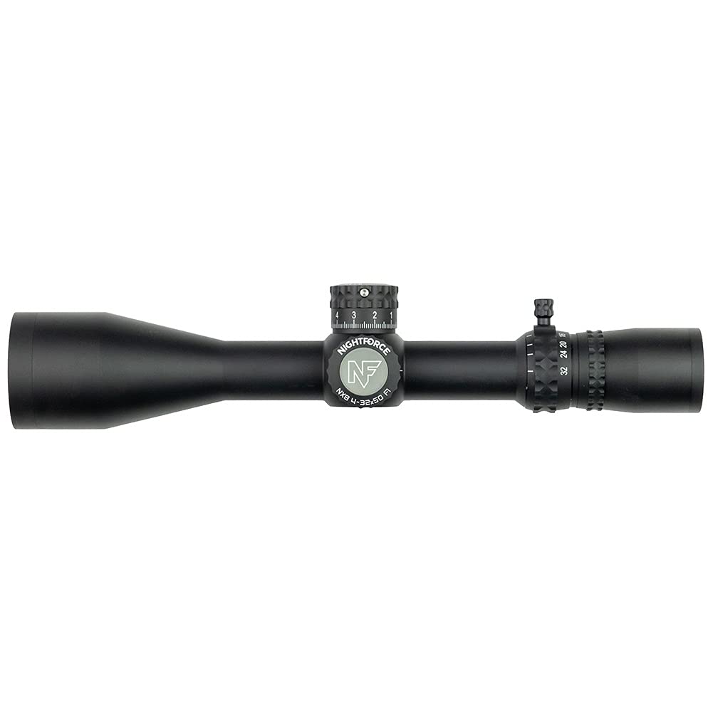 Nightforce NX8 32x magnification long-range view of distant targets.