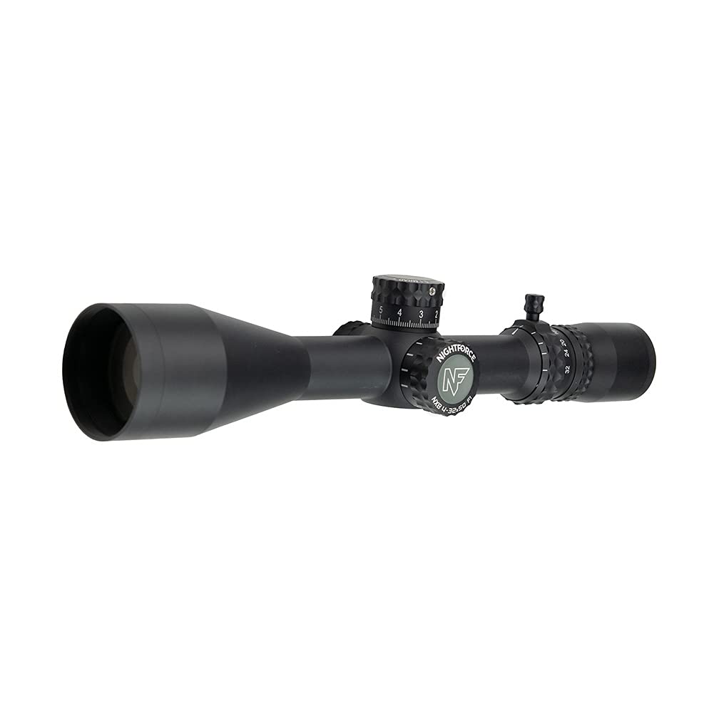 Nightforce NX8 parallax adjustment knob close-up for fast long-range setup