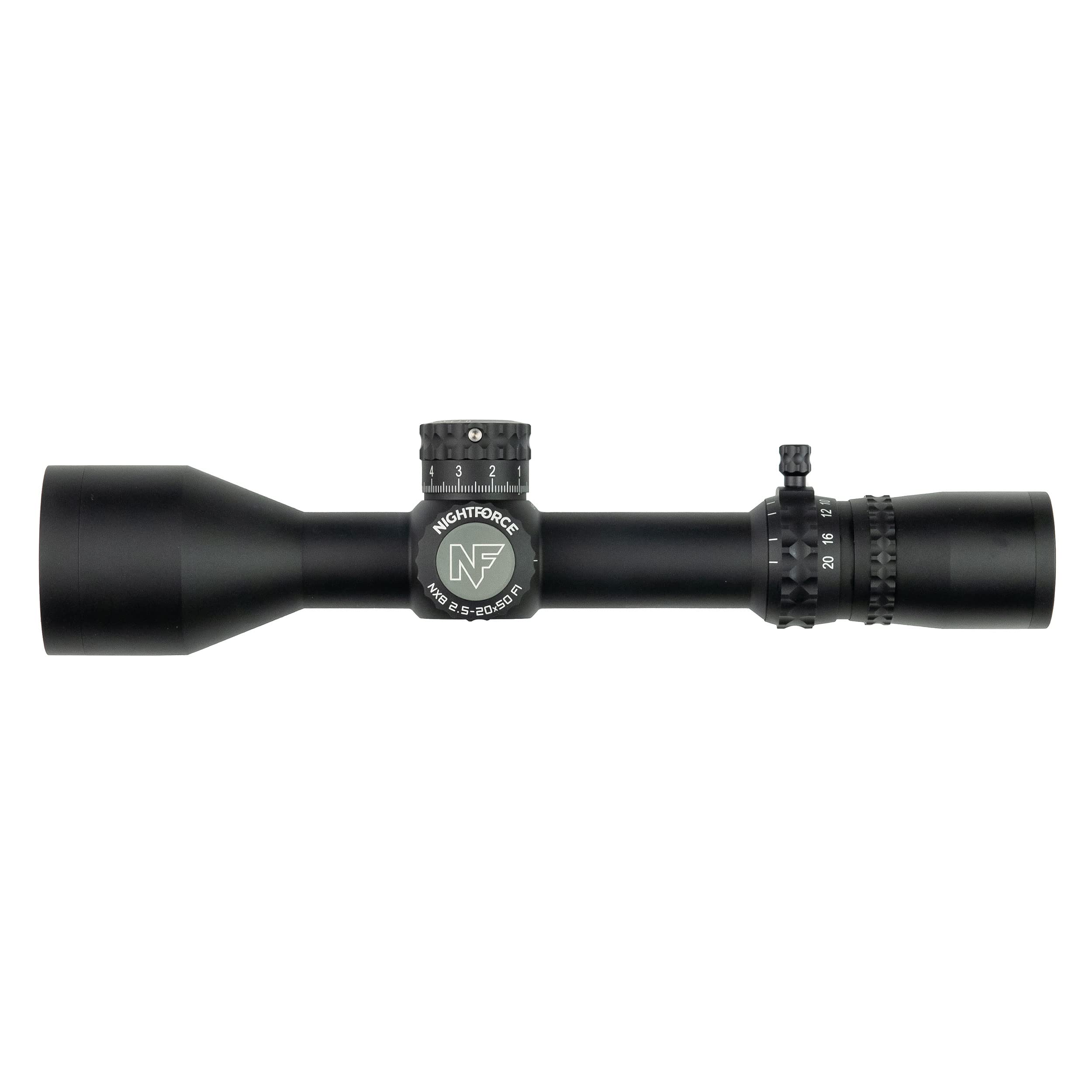 Nightforce NX8 8x magnification ring enables versatile near to long-range use
