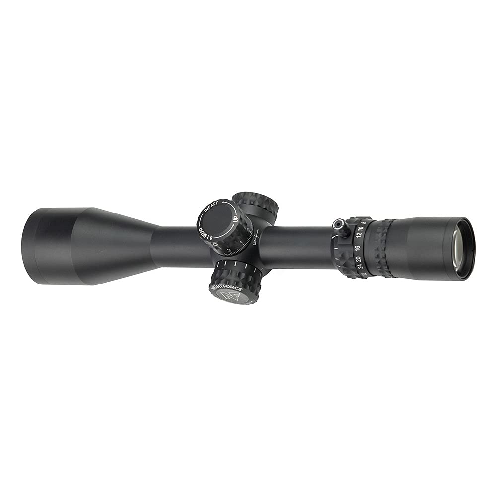 Nightforce NX8 box includes lens covers and cleaning tools.