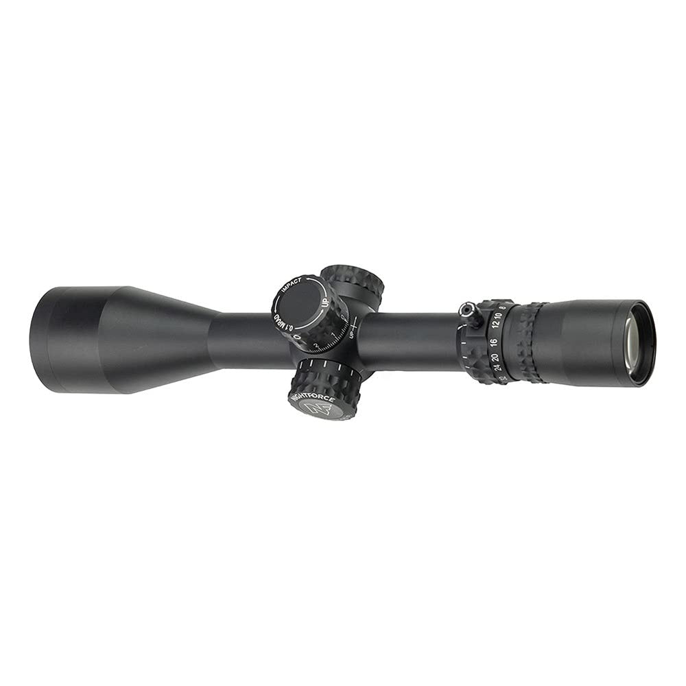 Nightforce NX8 box includes lens covers and cleaning tools.