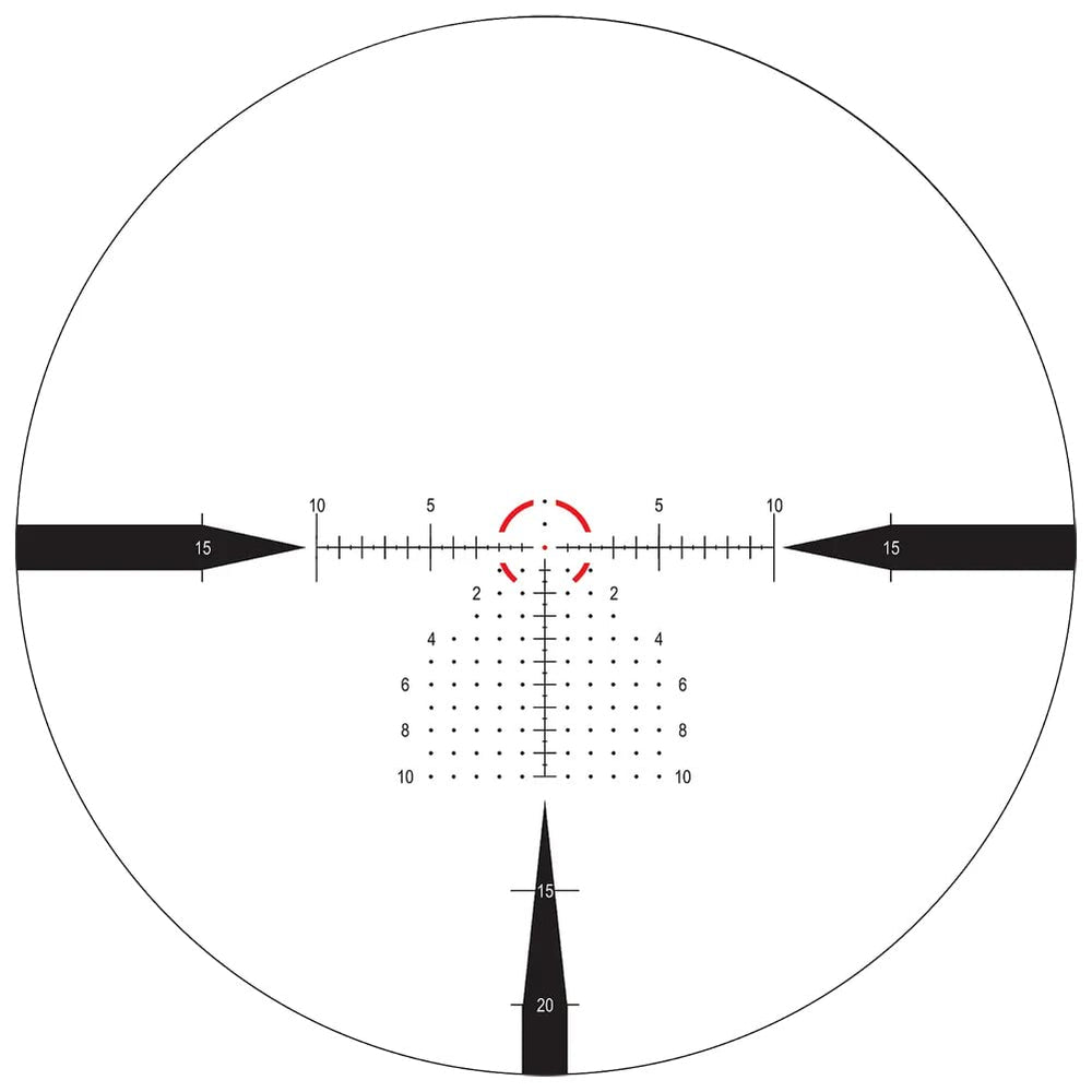 Nightforce Dark Earth hunting scope in full profile emphasizes rugged construction and field readiness.