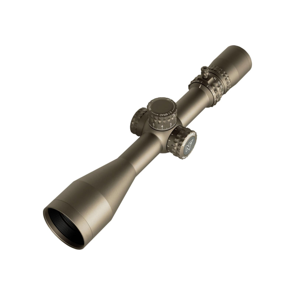 Nightforce NX8 DigIllum illumination in low light targeting scenarios.