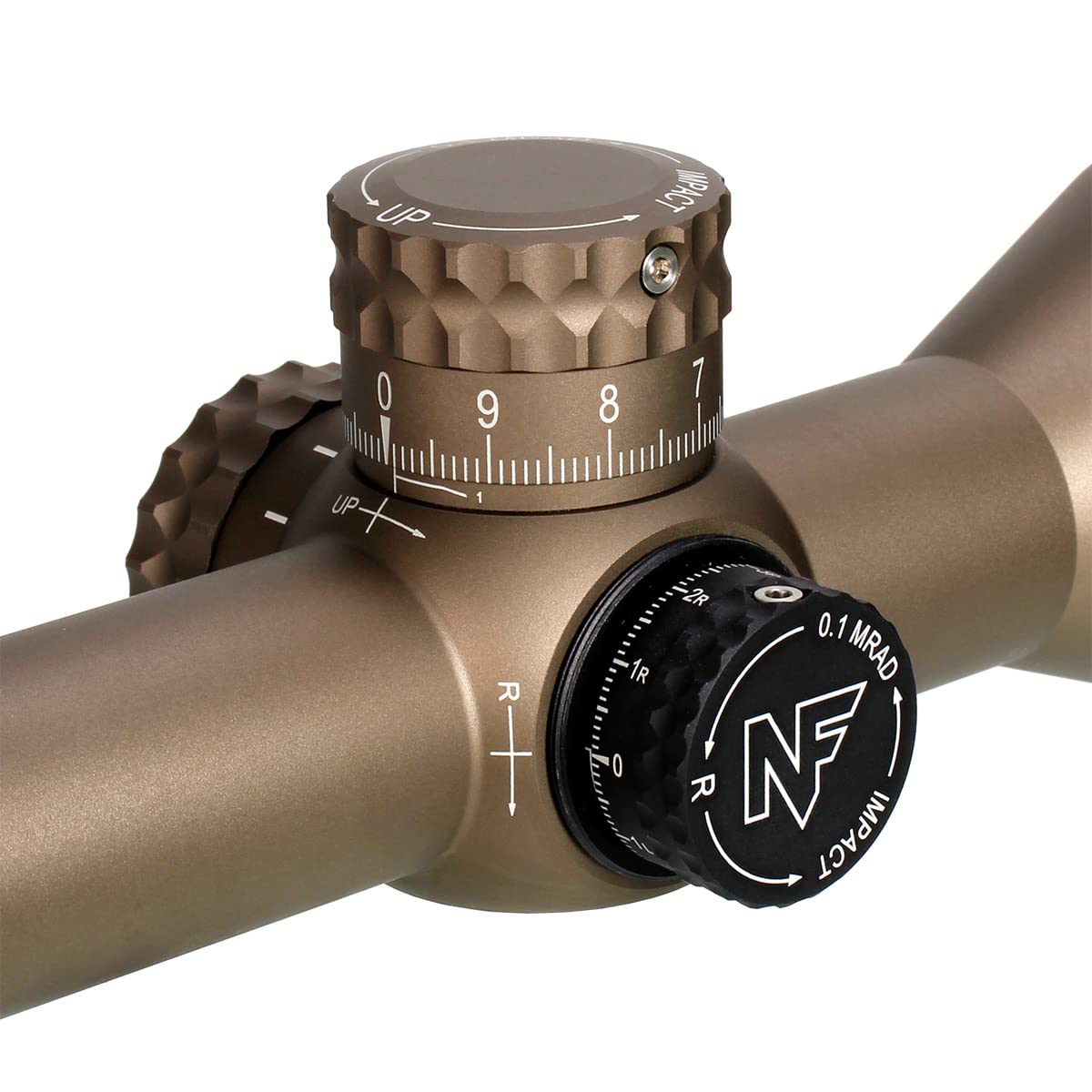 Nightforce NX8 rugged exterior ready for extreme conditions in the field.