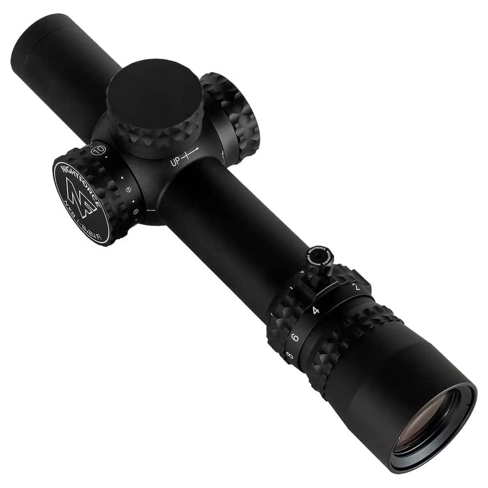 Nightforce NX8 eye relief of 3.7 inches for comfortable use