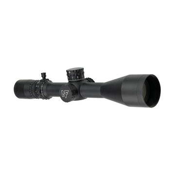 Nightforce NX8 illuminated reticle close-up for faster target acquisition.