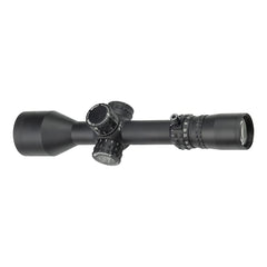 Nightforce NX8 MIL-XT reticle close-up aiding fast targeting under stress.