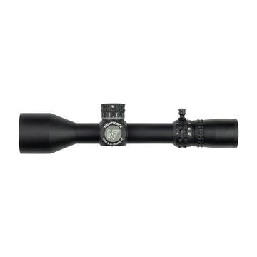 Nightforce NX8 compact rugged build in matte black for all-terrain hunting durability.