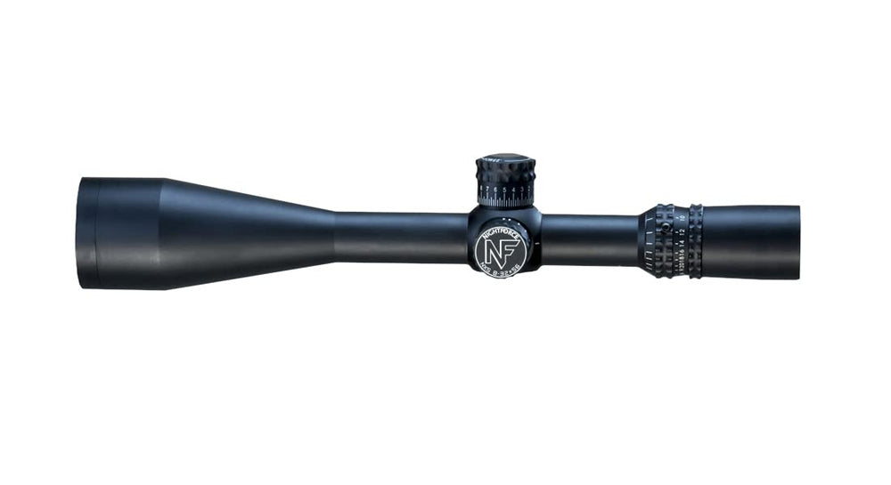 Nightforce NXS 30mm tube provides sturdy mounting and repeatable tracking.