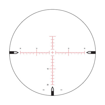 Nightforce NXS 8-32x56mm F2 adjustable eyepiece for precise focusing.