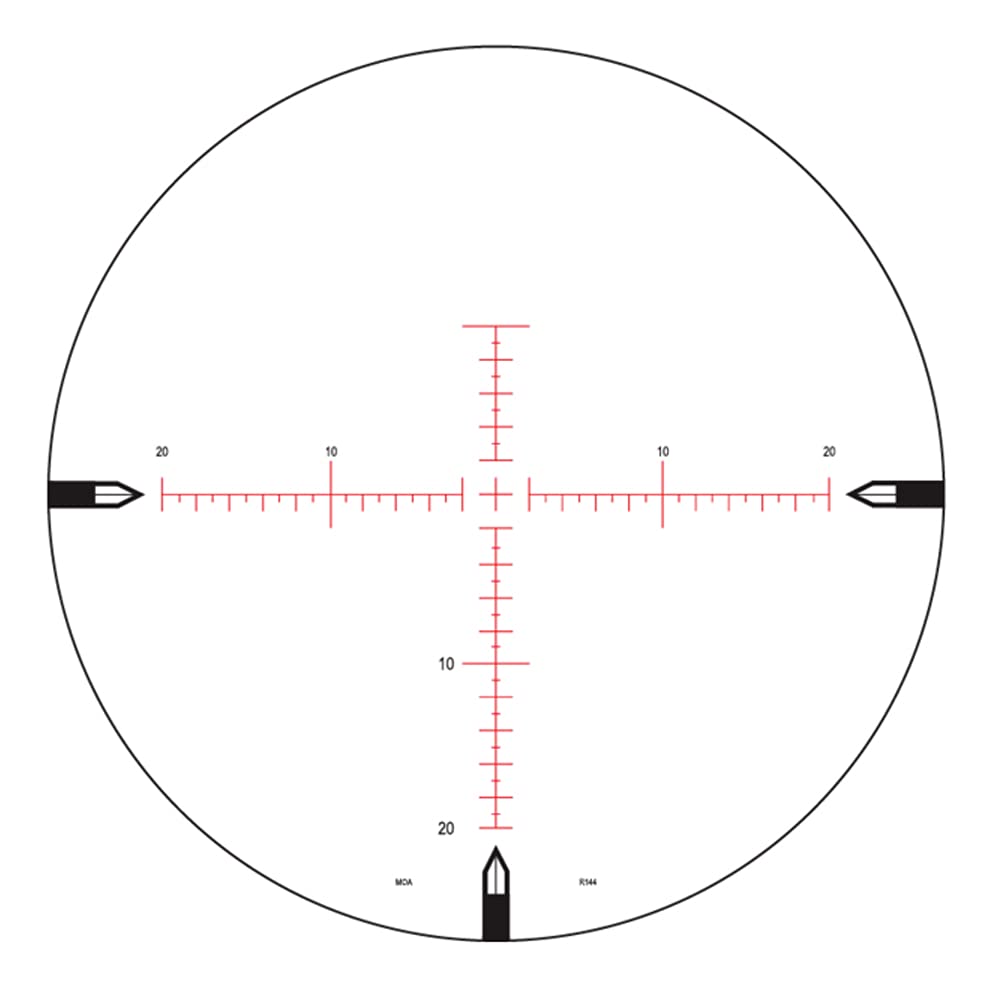 Nightforce NXS 8-32x56mm F2 long-range field-ready for competitions.