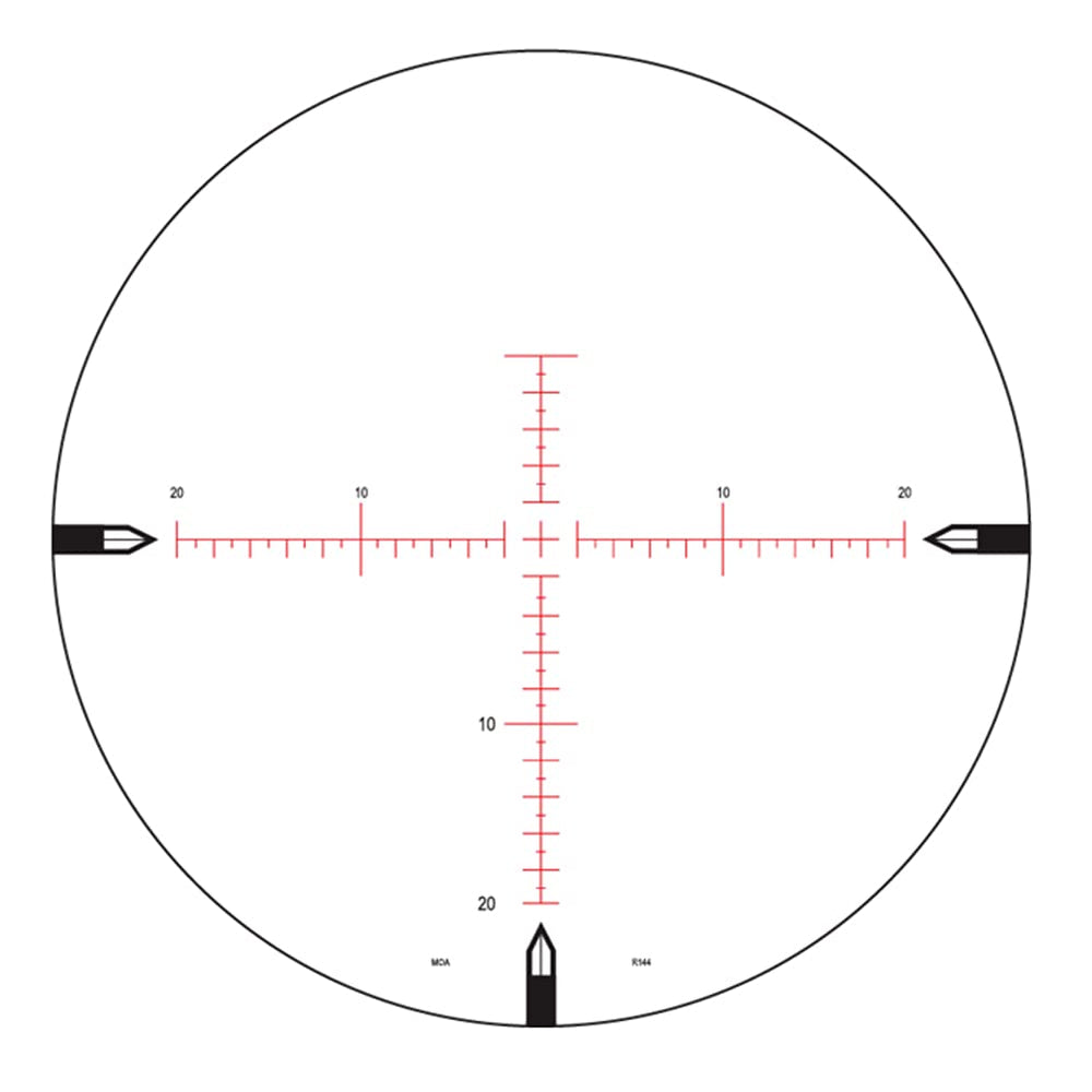Nightforce NXS 8-32x56mm F2 long-range field-ready for competitions.