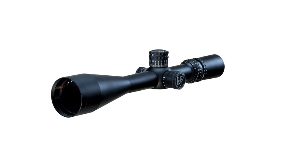 Nightforce NXS sunshade included for glare control during long-range sessions.