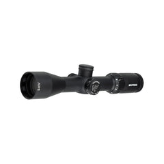 Nightforce SHV 3-10x42mm Forceplex reticle view enables quick target acquisition.
