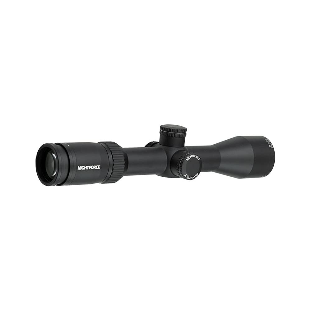 Nightforce SHV lens covers and cleaning tools image communicates ready-to-use kit protection.