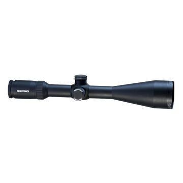 Nightforce SHV illuminated-reticle close-up for precise aiming in low light.