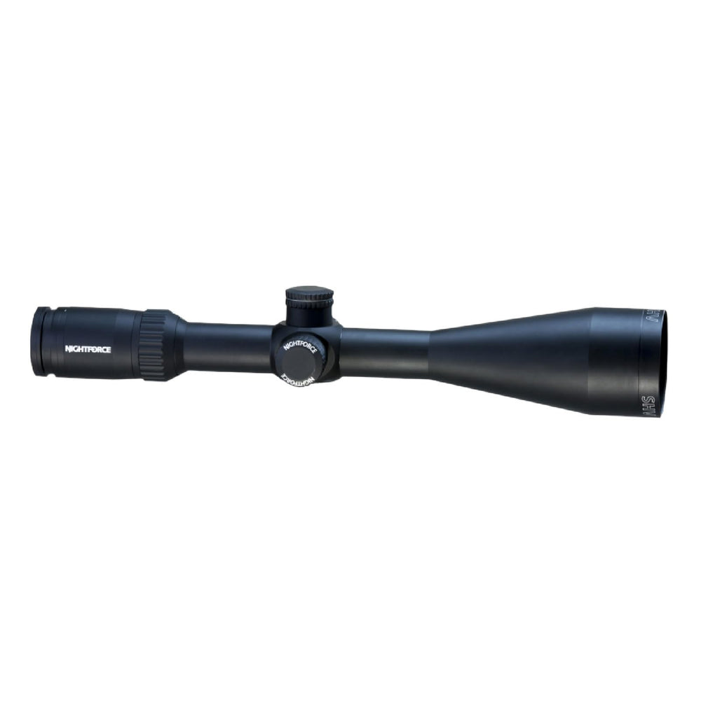 Nightforce SHV illuminated-reticle close-up for precise aiming in low light.