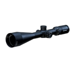 Nightforce SHV scope side-turrets close-up showing tactile adjustments for zeroing.
