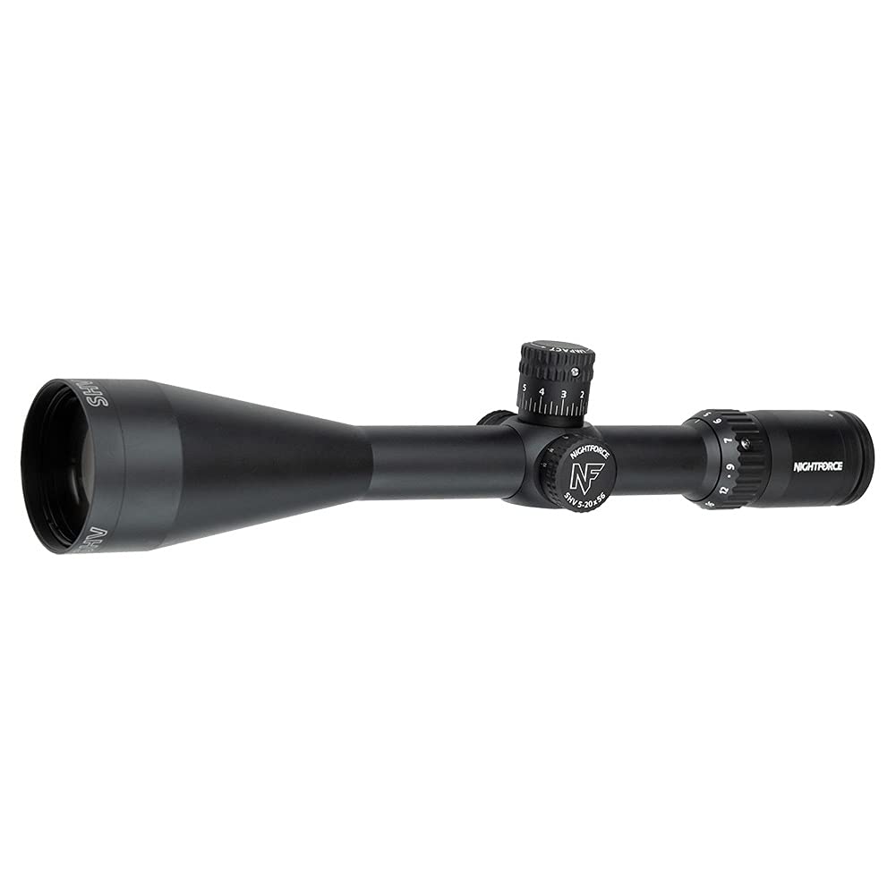 Nightforce SHV elevation turret and parallax dial for precise adjustment