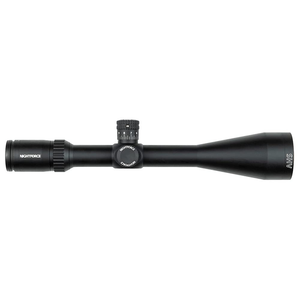 Nightforce SHV Forceplex reticle view offering field-ready aiming