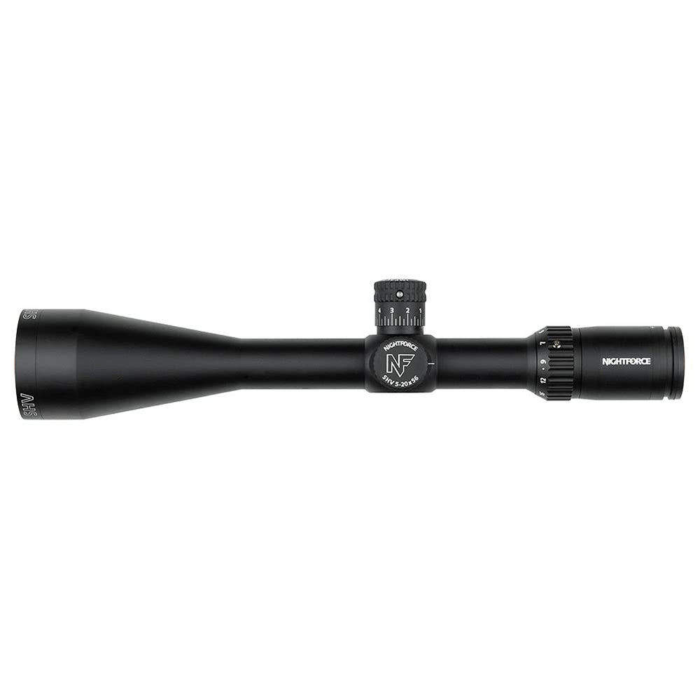 Nightforce SHV 5-20x56mm close-up optics delivering crisp contrast for field use