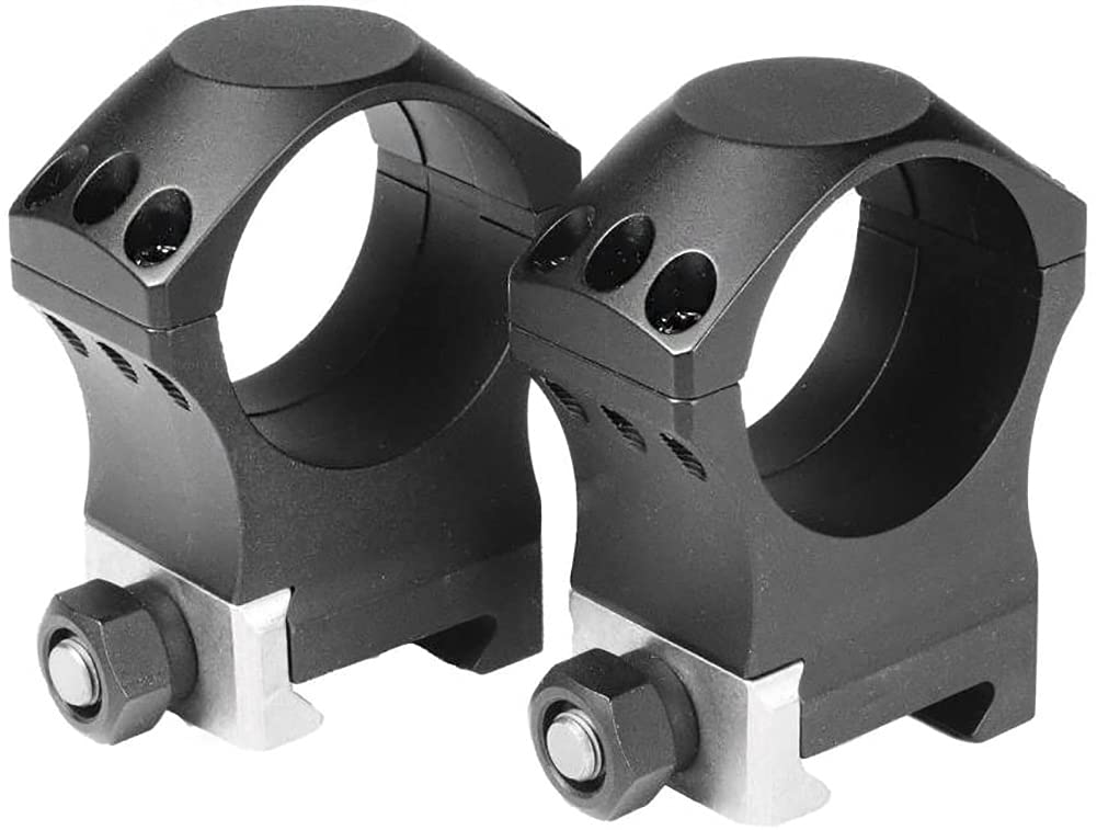 Nightforce Ultralite ring set for 30mm scope keeps your setup lightweight and secure.