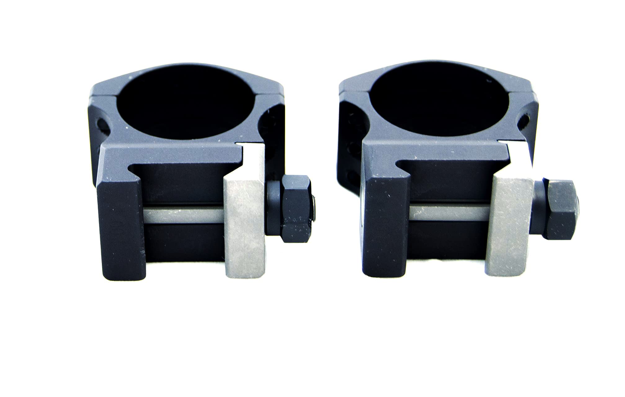 Nightforce Ultralite rings hard-anodized black coating for low glare, durable finish