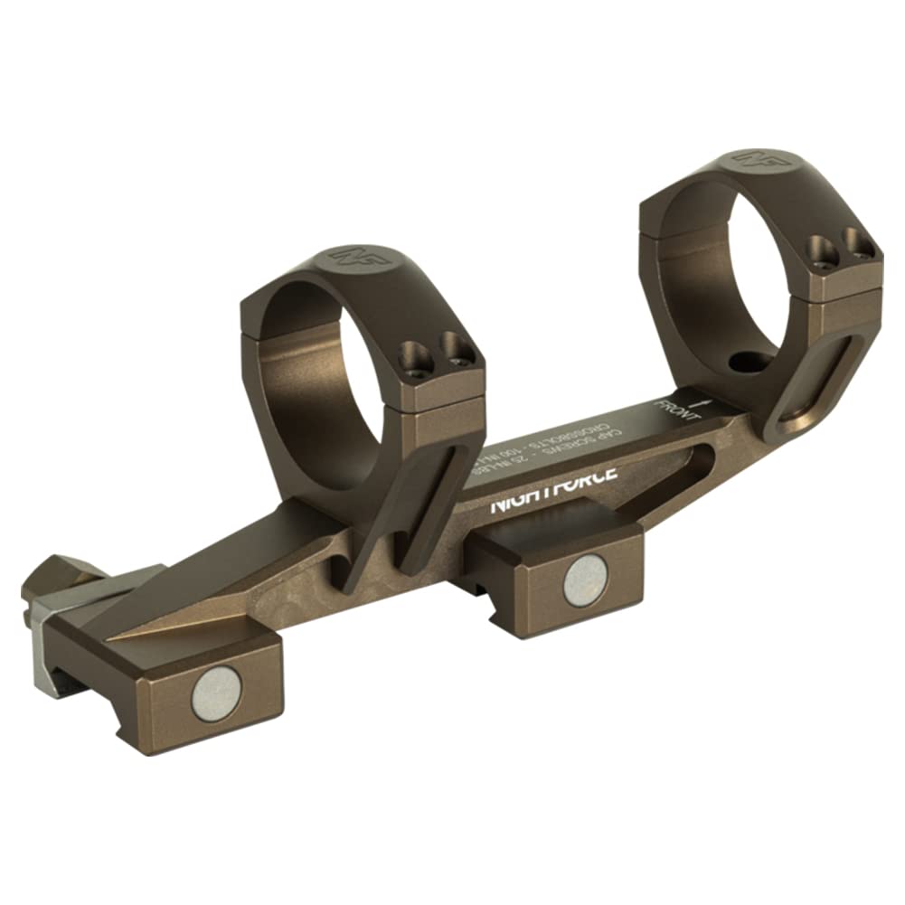 Nightforce UltraMount 1.540 inch ring height for consistent cheek weld