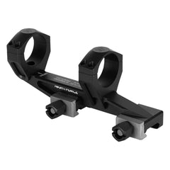 Nightforce UltraMount 34mm one-piece mount side view for solid, repeatable scope positioning.