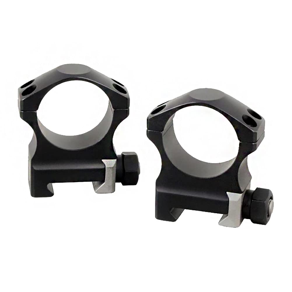 Nightforce X-Treme Duty Ultralite ring set side profile highlighting durable aluminum body and secure mounting
