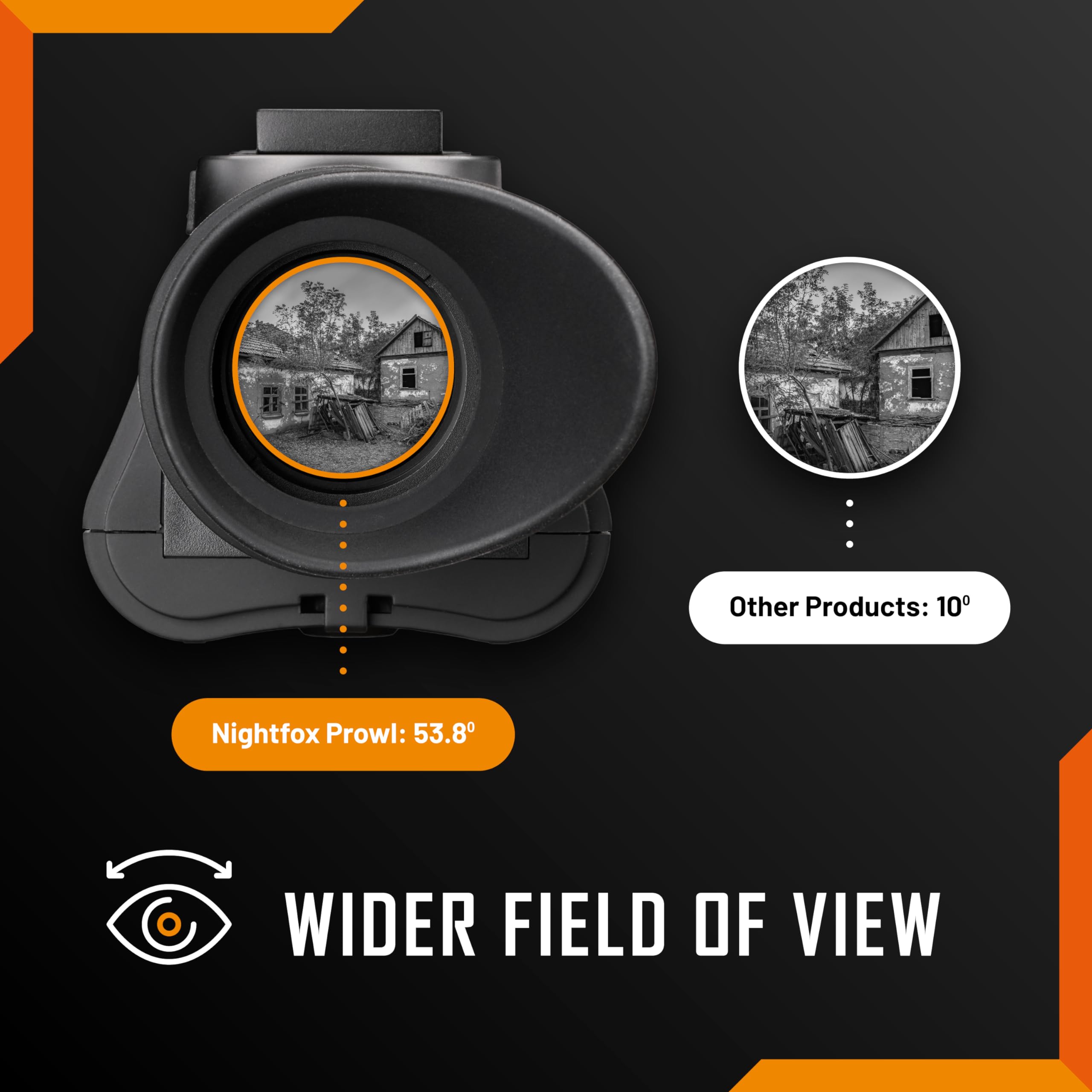 Nightfox Prowl 940nm IR delivers covert illumination with minimal glow for stealth use.