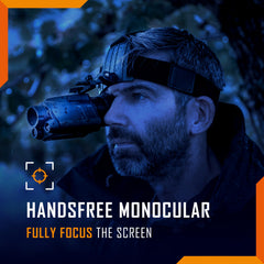 Nightfox Prowl front lens cap protection guards the sensor against impact and debris.