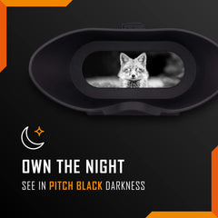 Nightfox Swift 2x digital zoom provides flexible viewing range.