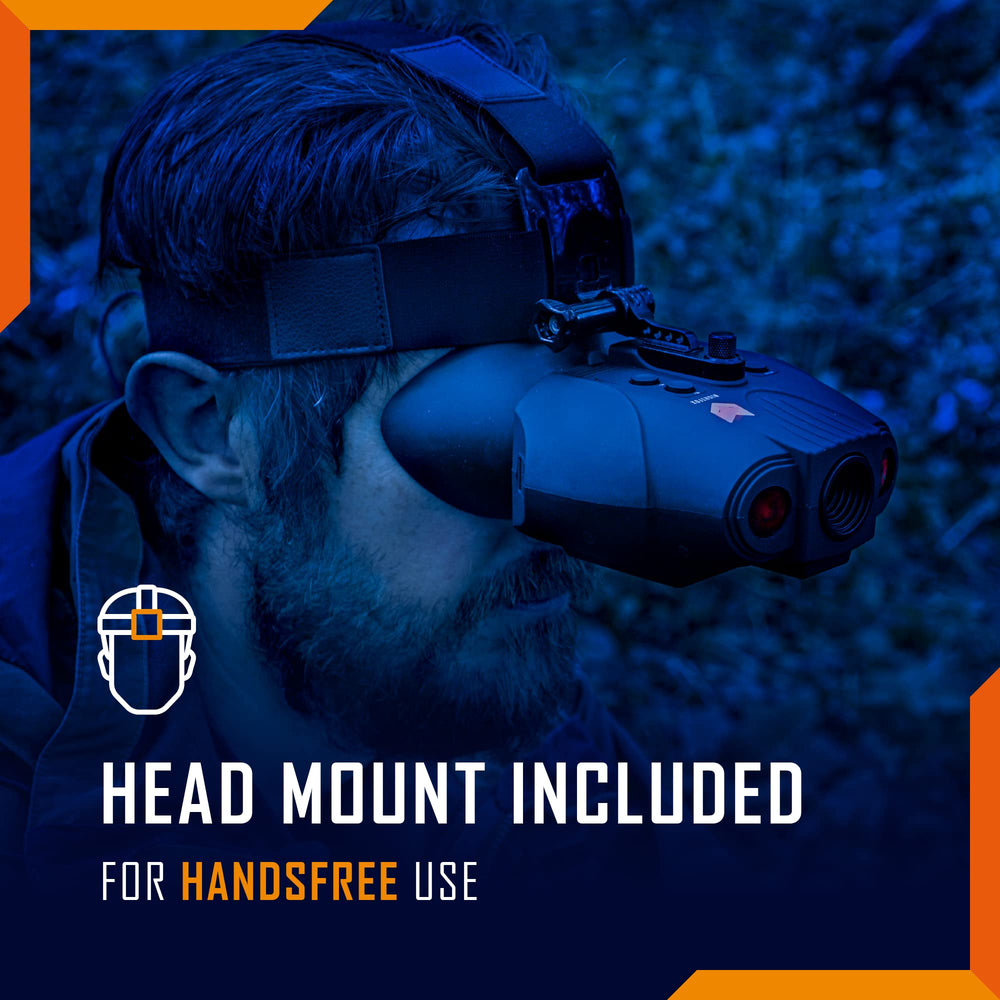 Nightfox Swift headstrap setup shows secure fit for extended night operations.