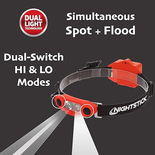 Nightstick DICATA XPP-5462RX floodlight mode provides broad area visibility.