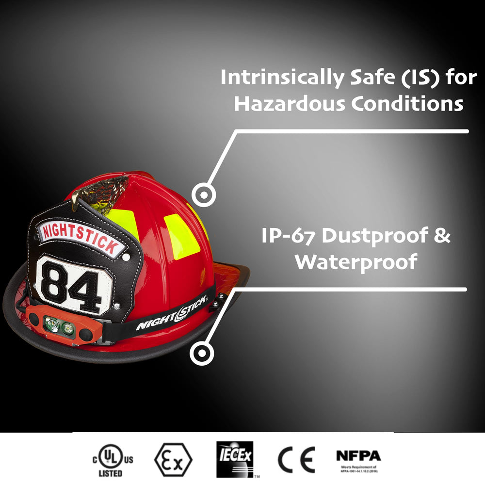 Nightstick DICATA XPP-5462RX intrinsically safe rating enables safe operation.