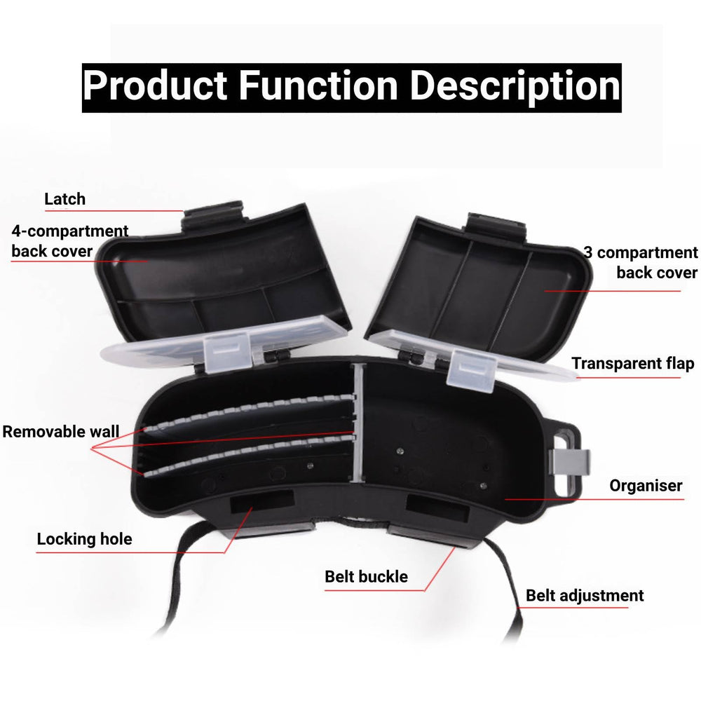 Adjustable waist strap with buckle