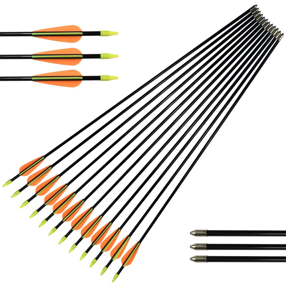 NIKA ARCHERY fiberglass shaft 6875 design supports dependable youth practice.