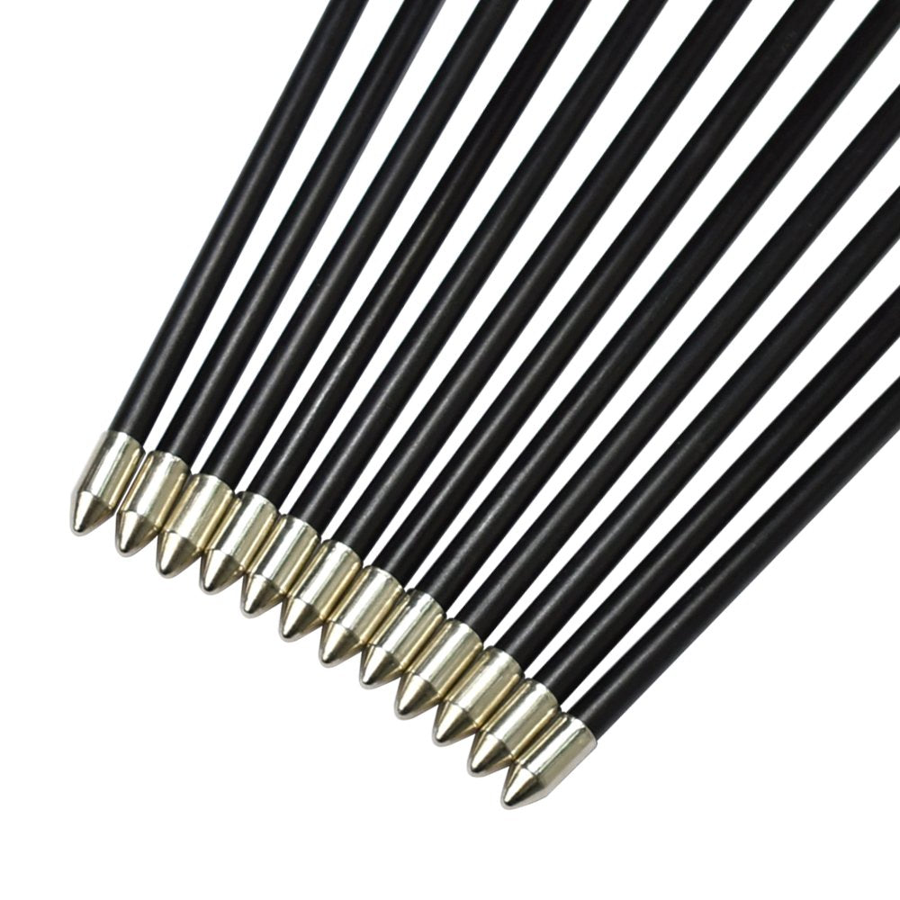 NIKA ARCHERY youth arrows compatible with recurve and compound bows for versatile training.